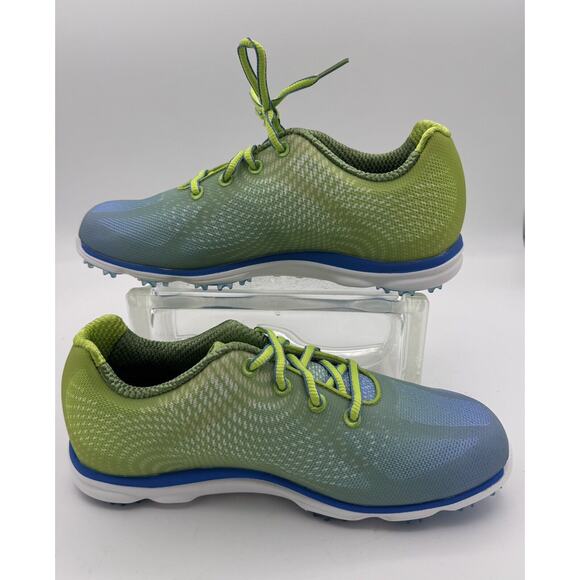 emPOWER Women’s Golf Shoes – Size 7M – Green/Blue – Waterproof – NEW in Box - Picture 1 of 5